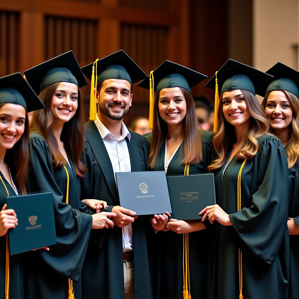 Graduación de estudiantes del programa avanzado