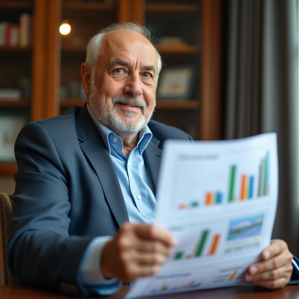 Roberto Sánchez, jubilado que complementa su ingreso con inversiones